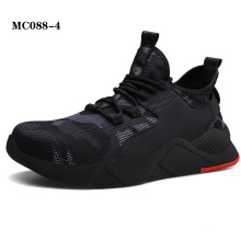 Brand New Light Weight Flyknit Upper Material Safety Shoes With Low Price